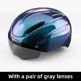 ROCKBROS Magnetic Goggles Bicycle Helmet