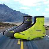 Santic Mens Cycling Shoe Cover Windproof Reflective Shoes Protector