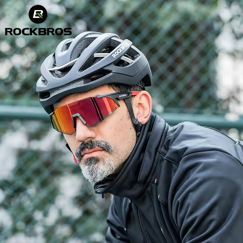 Rockbros Polarized Photochromic Bike Glasses