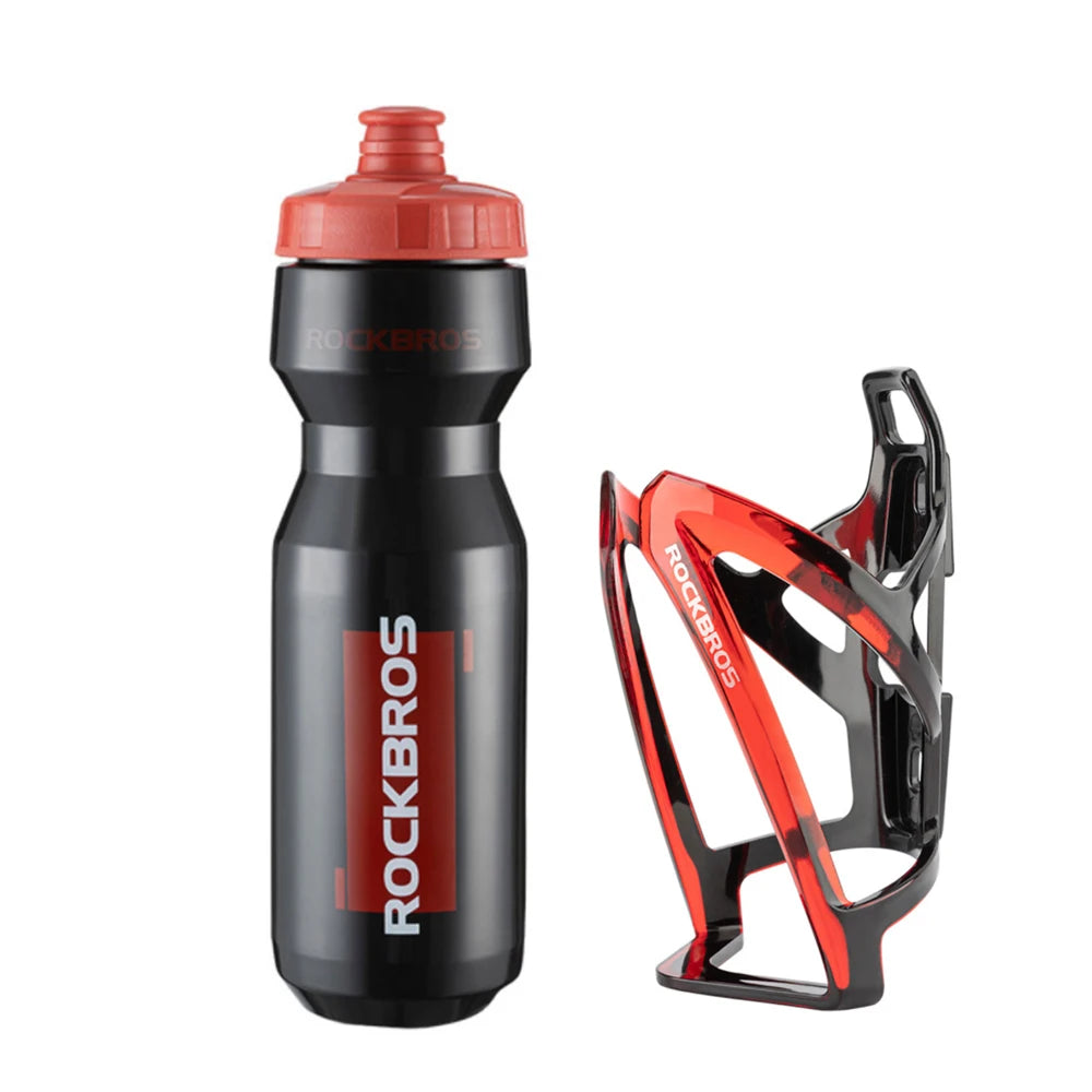 ROCKBROS Bicycle Water Bottle With Cup Holder