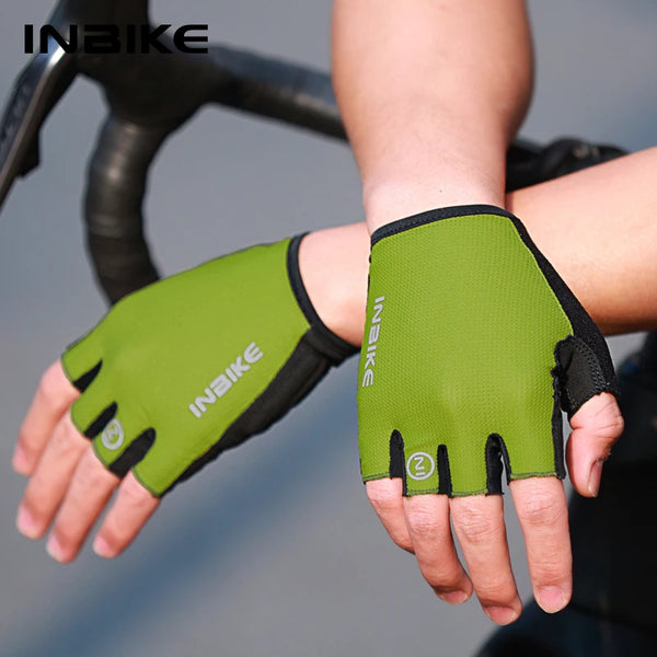 INBIKE Men's Half Finger Cycling Gloves