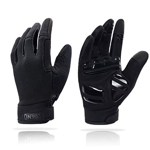 Aegend Full Finger Adjustable Lightweight Cycling Gloves