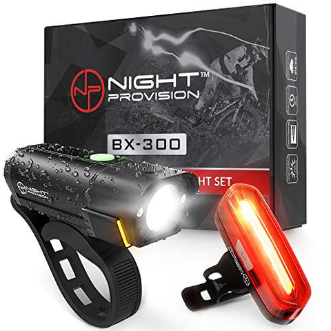NP NIGHT PROVISION BX-300 Bike Light Set