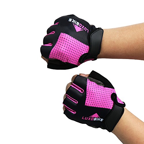 LuxoBike Half Finger Cycling gloves