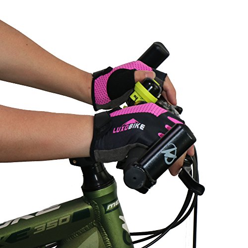 LuxoBike Half Finger Cycling gloves