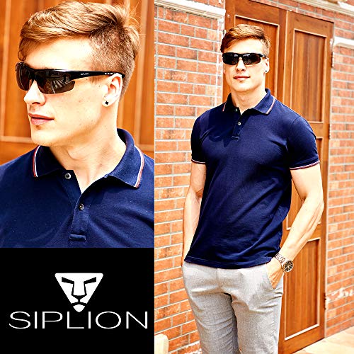 SIPLION Men's Polarized Sports Sunglasses
