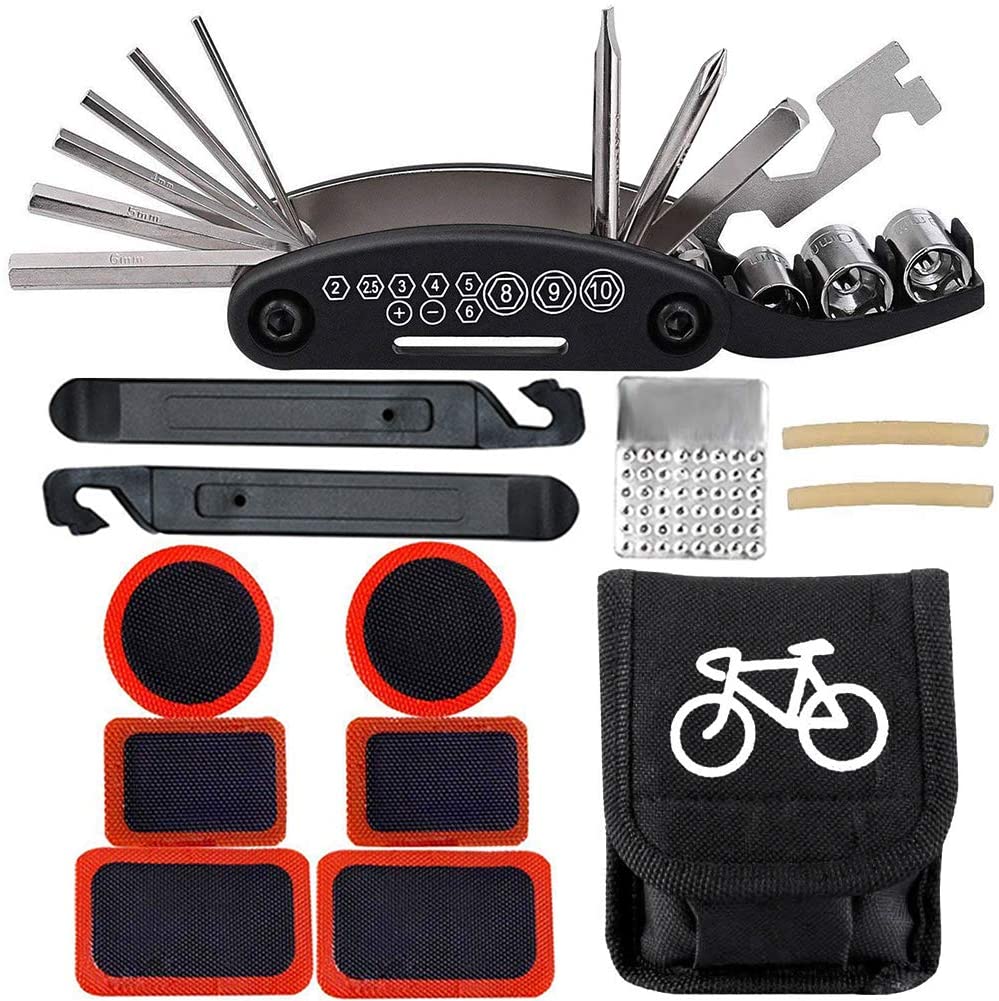 16 in 1 Multi-Function Bicycle Repair Kit 