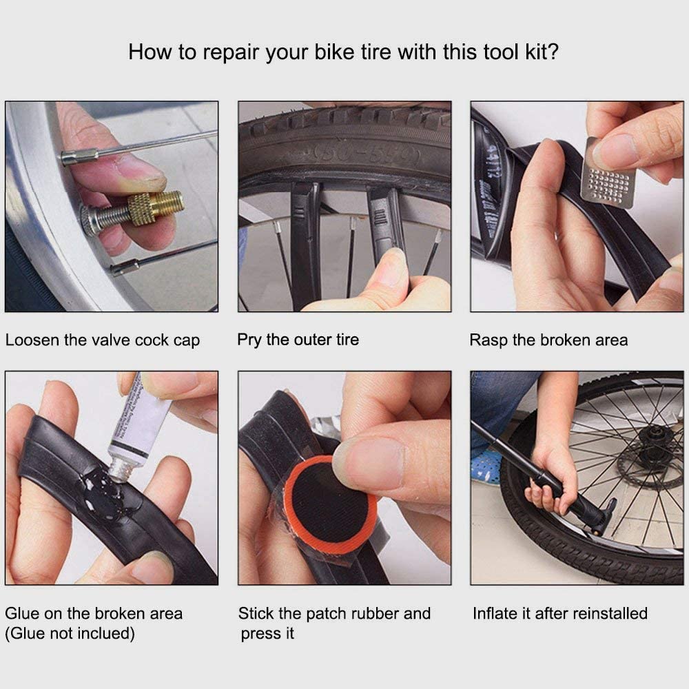 16 in 1 Multi-Function Bicycle Repair Kit 