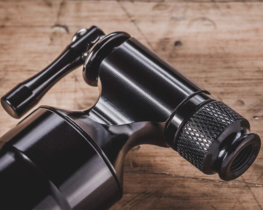Pro Bike Tool CO2 Inflator with Cartridge Storage Canister 