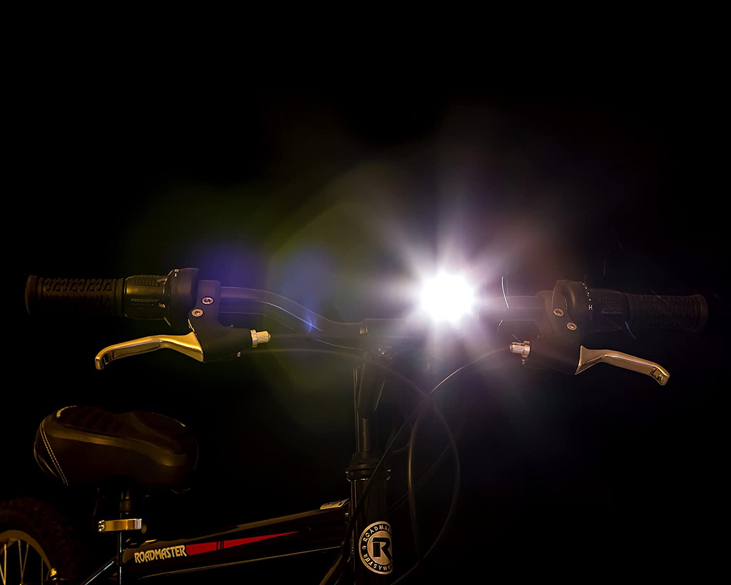 TeamObsidian Bike Light Set - Super Bright LED Lights for Your Bicycle - Easy to Mount Headlight and Taillight with Quick Release System - Best Front and Rear Cycle Lighting - Fits All Bikes