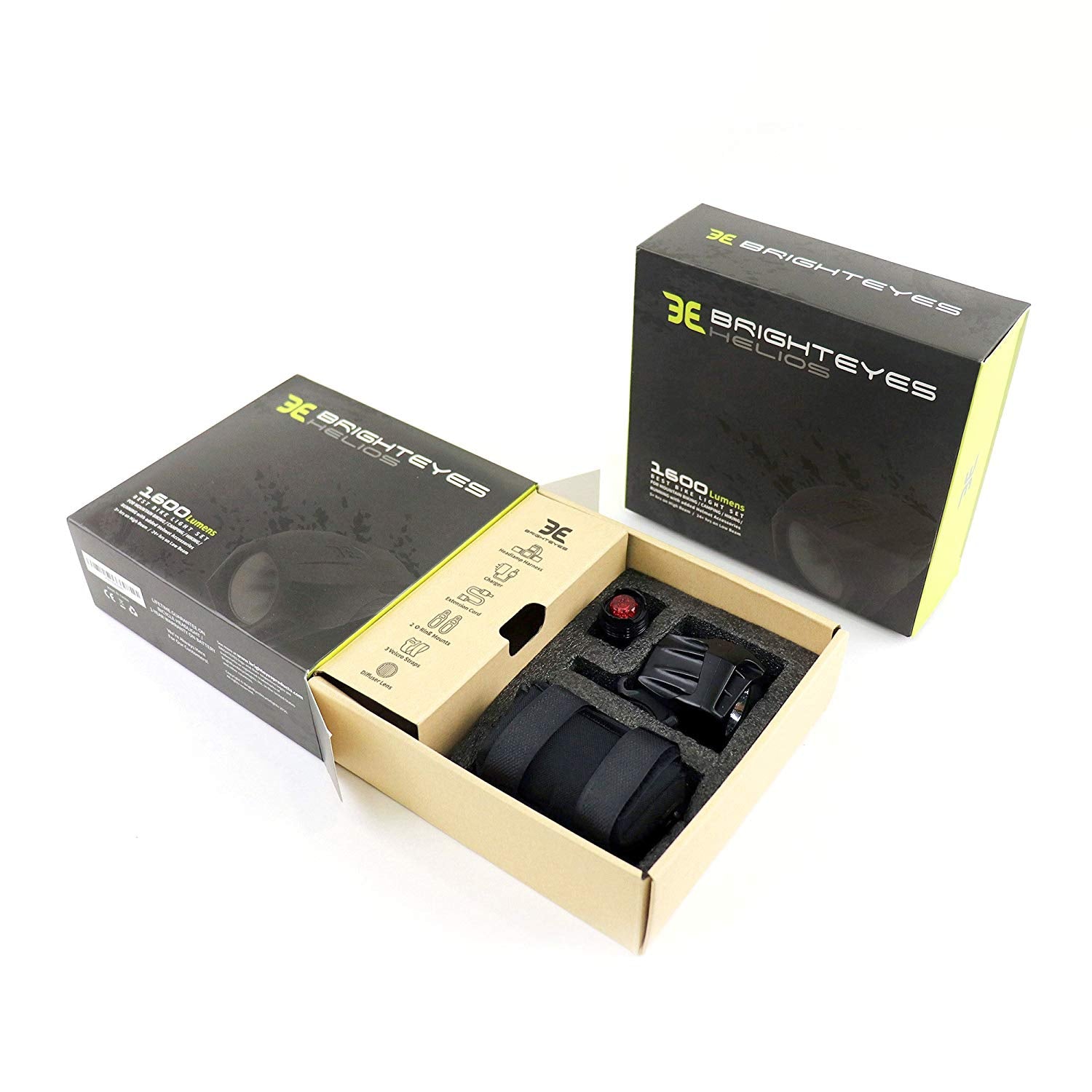 Bright Eyes Fully Waterproof 1600 Lumen Rechargeable Mountain