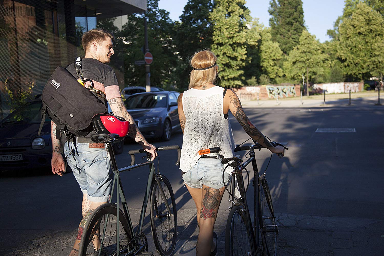 Kryptonite KryptoLok Series 2 Standard Heavy Duty Bicycle U Lock with 4ft Flex Bike Cable