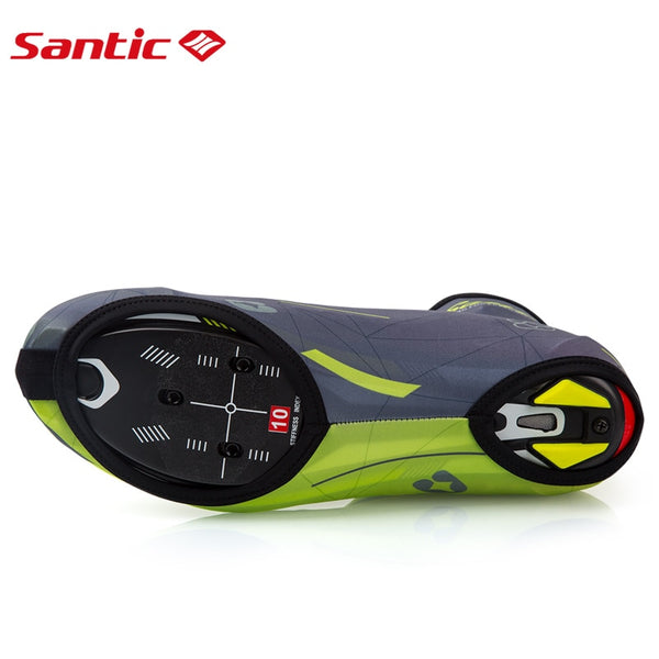 Santic Mens Cycling Shoe Cover Windproof Reflective Shoes Protector