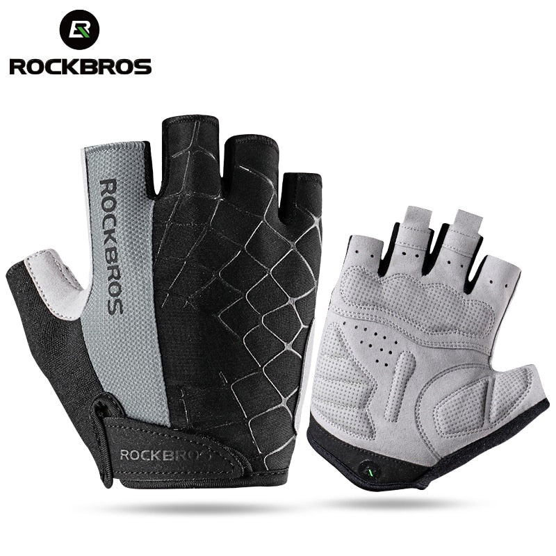 ROCKBROS Half Finger Cycling Gloves 
