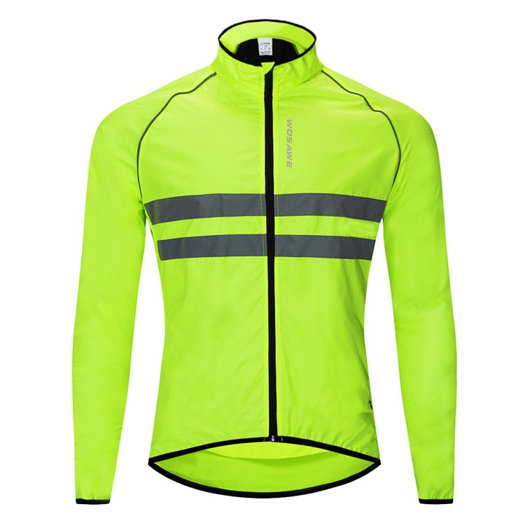 Ultralight Reflective Men's Cycling Jacket Waterproof Windproof
