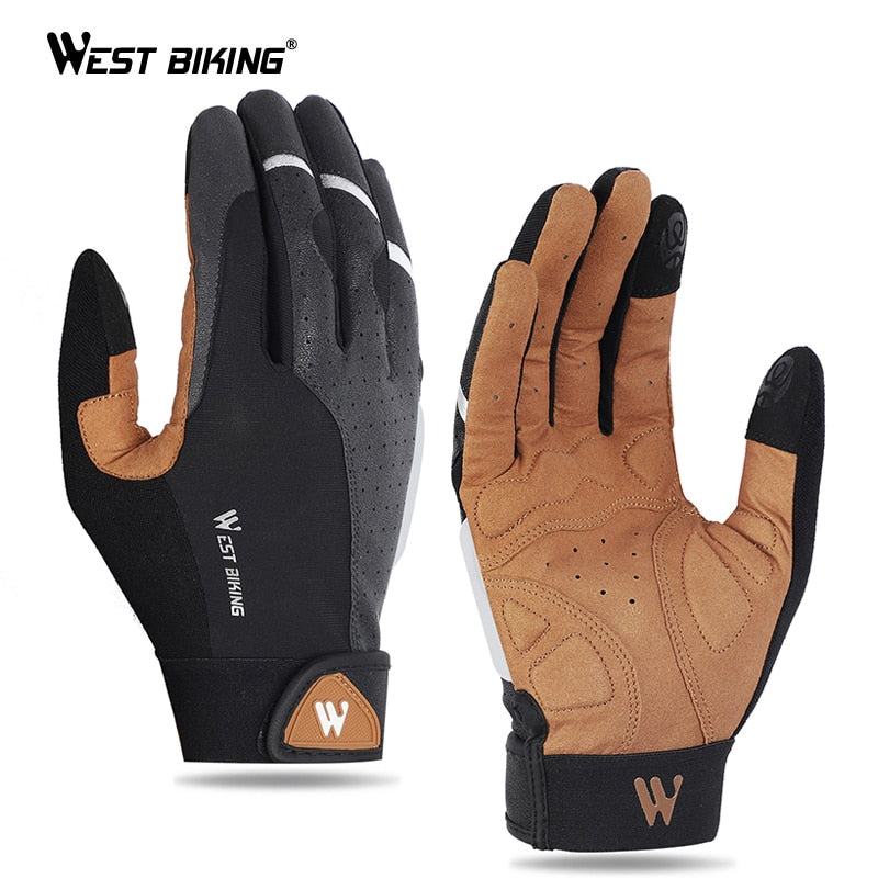 WEST BIKING Men/Women Cycling Gloves Touch Screen Winter Windproof