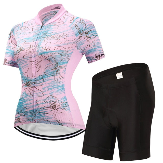 Women's Jersey Cycling Set