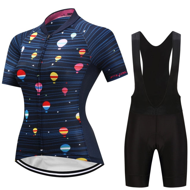 Women's Jersey Cycling Set