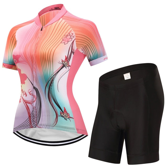 Women's Jersey Cycling Set