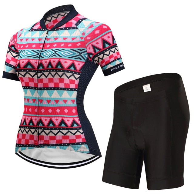 Women's Jersey Cycling Set