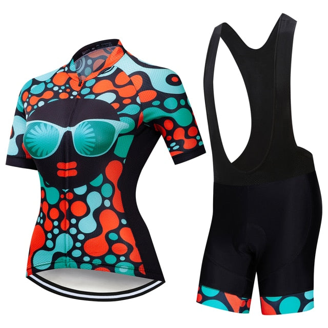 Women's Jersey Cycling Set