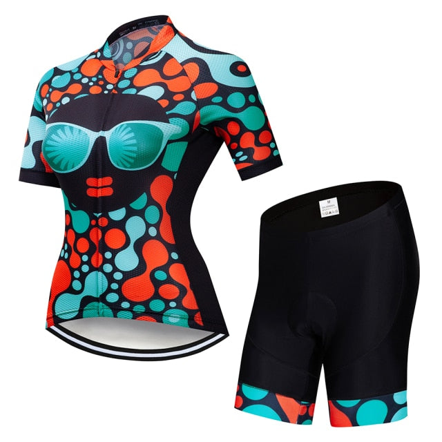 Women's Jersey Cycling Set
