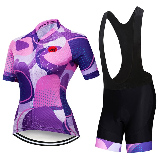 Women's Jersey Cycling Set