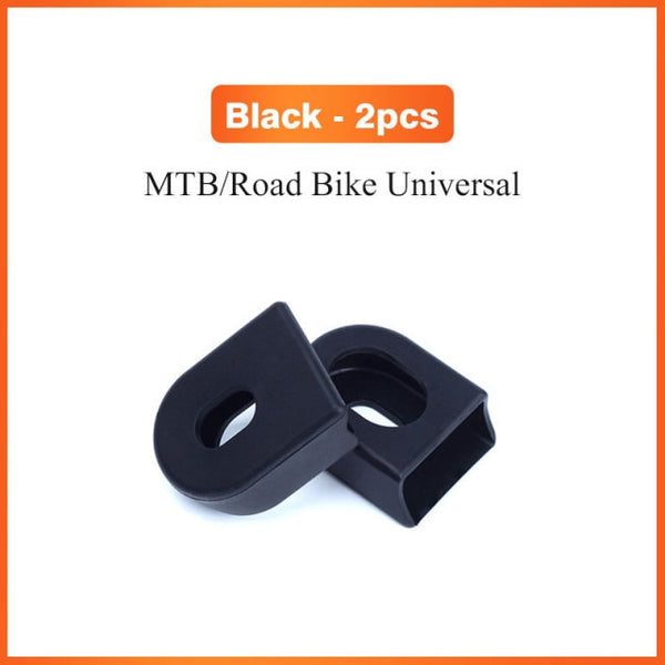 2pc Silicone Bicycle Crank Arm Protector