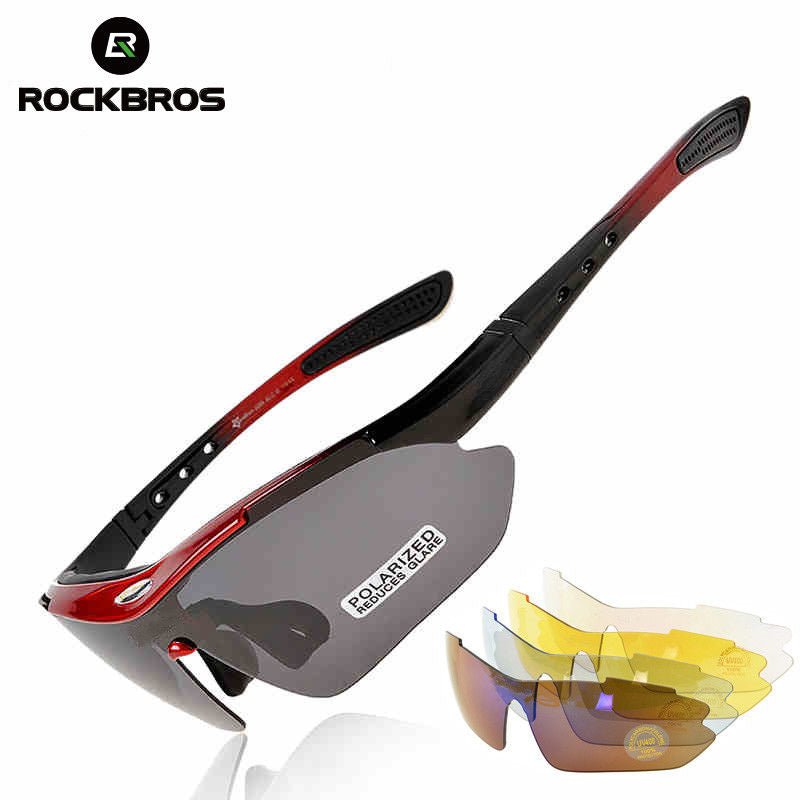 RockBros Polarized Cycling Sunglasses Bike Goggles - UV400