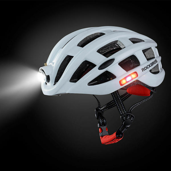ROCKBROS Bicycle Ultralight Helmet with Light