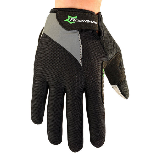 RockBros Full Finger Cycling Gloves Gel Long Touchscreen Gloves 5 Colors