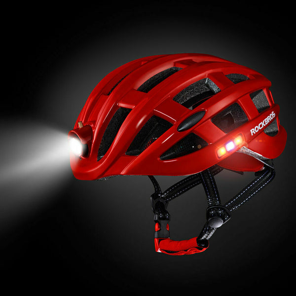 ROCKBROS Bicycle Ultralight Helmet with Light
